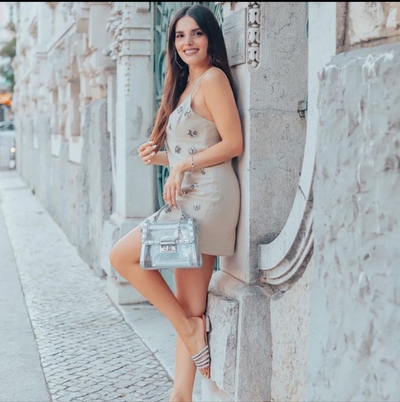 Zara Jewel trim mini dress - Picture 2 of 16